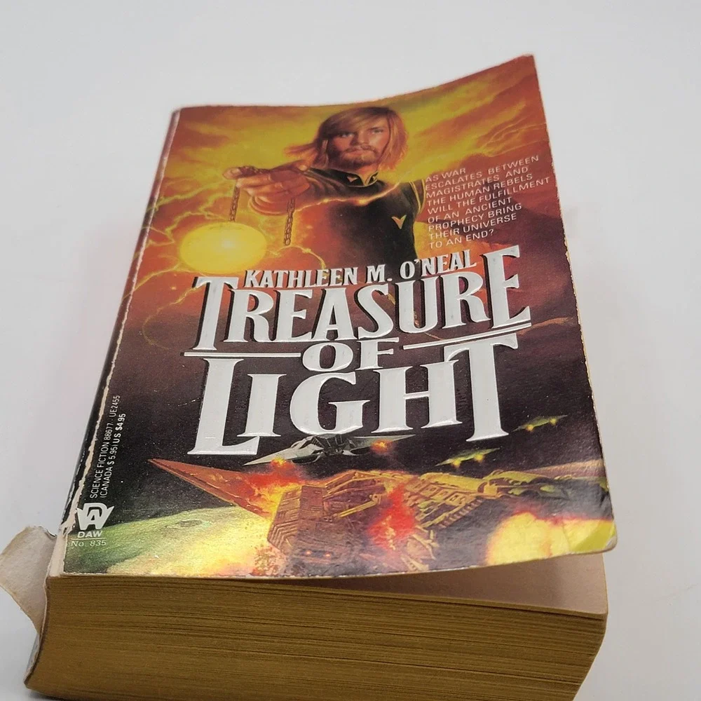 Kathleen M. O'Neal Treasure of‎ Light Paperback First Printing 1990 DAW Fair